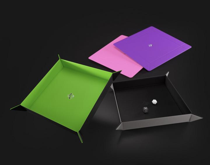 Actual product image Gamegenic GGS60047 - Magnetic Dice Tray Square Black&Purple