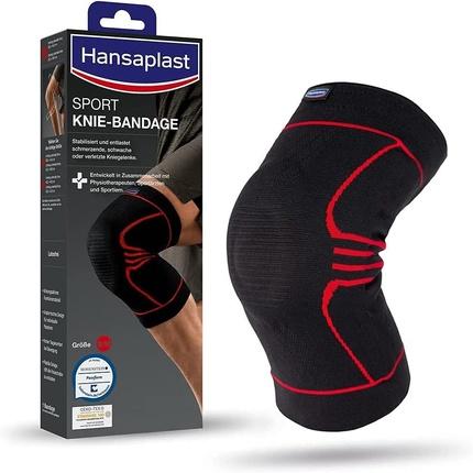 Produktbild Hansaplast Sport Knie-Bandage Grösse M, 1 St. Bandage (M)