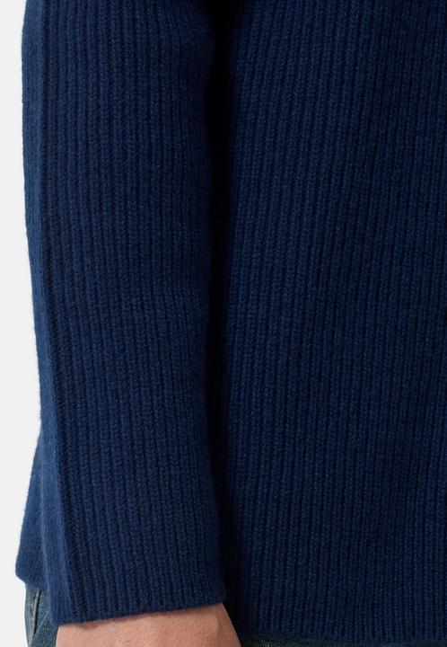 Actual product image Cash-Mere Grobgestrickter Wolle Kaschmir Rundhals Pullover (L)