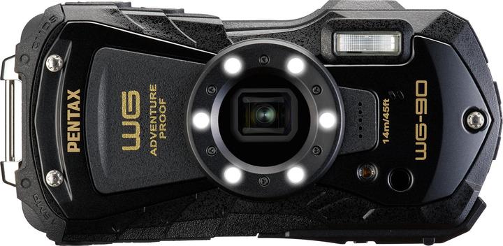 Productafbeelding RICOH Pentax WG-90 zwart (5 - 25 mm, 16 Mpx, 1/2,3'')
