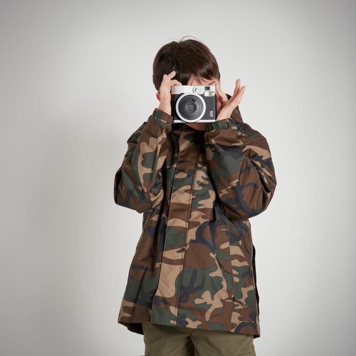 Actual product image Solognac Jacket Woodland 100 warm children (140)