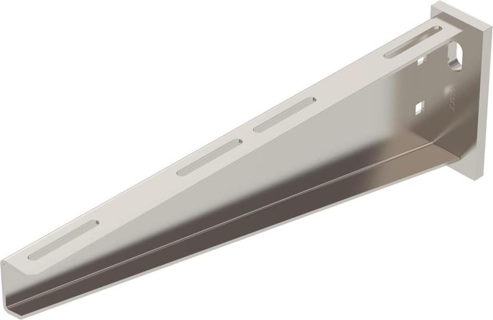 Immagine prodotto OBO Bettermann OBO AW 55 41 A2 Staffa a muro/stelo 410mm V2A con piastra superiore (Vari)