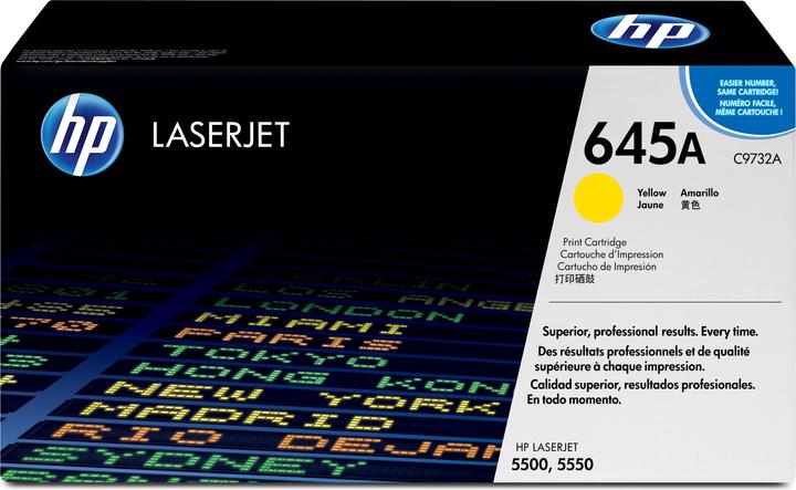 Actual product image HP 645a (Y)