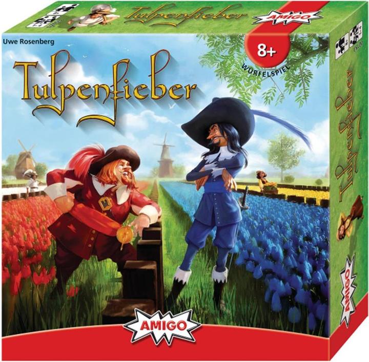 Produktbild Amigo Tulpenfieber, d ab 8 Jahren, 1-4 Spieler, Würfelspiel, mit Solo-Variante (Deutsch)