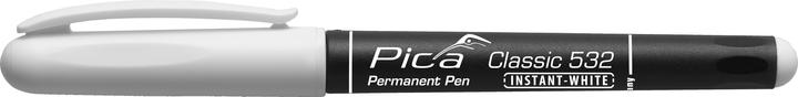 Actual product image Pica Permanent marker INSTANT white, round tip 1-2mm / SB (White, 2 mm)