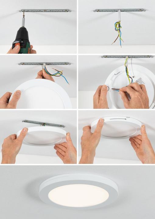 Image du produit Paulmann Panneau d'installation 2en1 Cover-it (1800 lm)