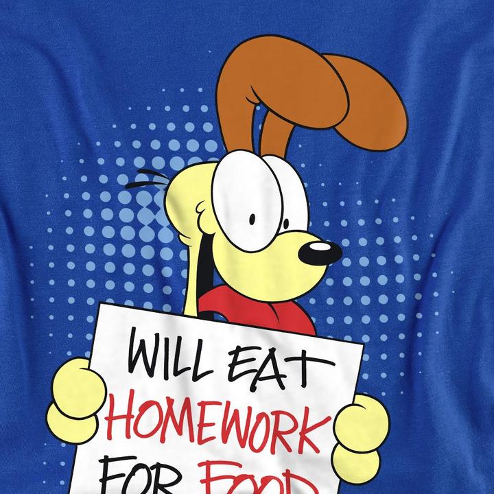 Immagine prodotto Garfield Will Eat Homework Felpa Adulto Unisex (M)