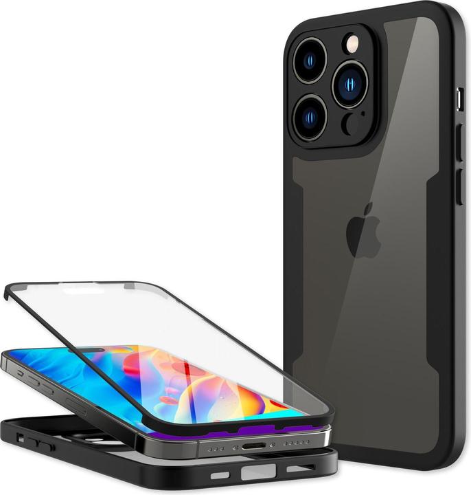 Immagine prodotto Nalia Busta ibrida trasparente a 360 gradi (Apple iPhone 14 Pro Max)