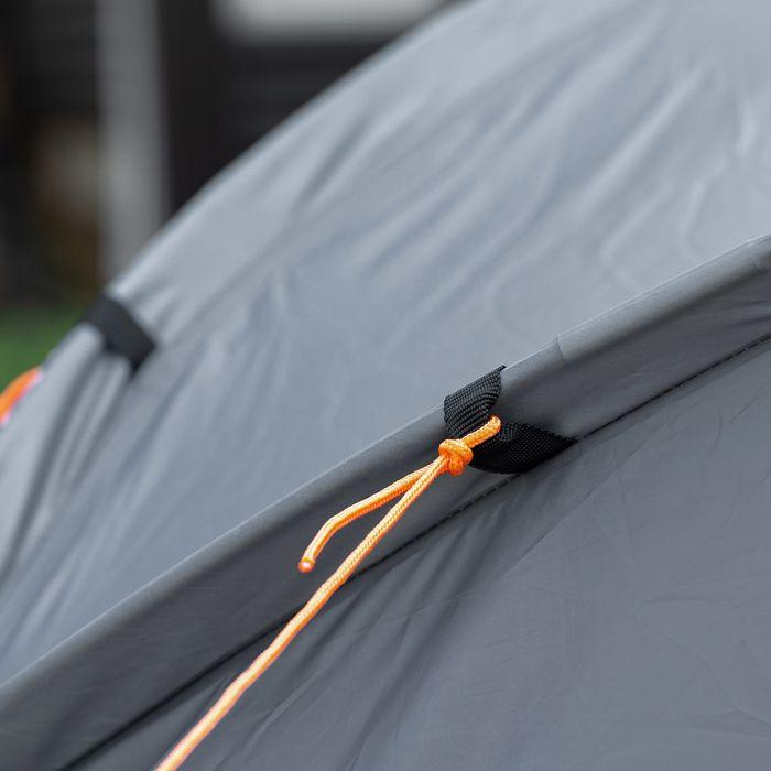 Immagine prodotto Swisshandel24 Lettino da campeggio con tenda letto da campeggio rialzato per 2 persone tenda a cupola con (Tenda a cupola, 2 persone)