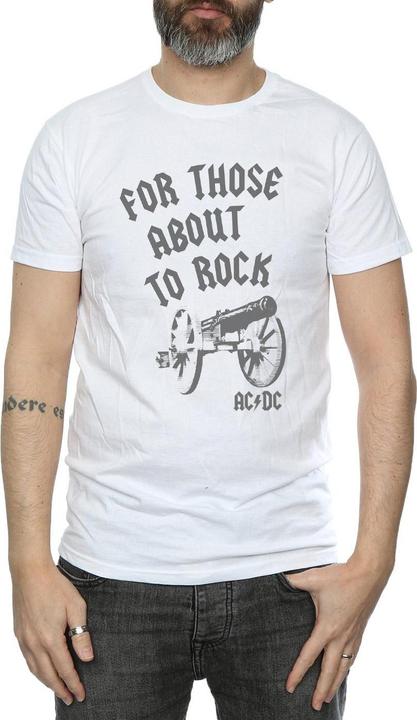 Image du produit AC/DC - T-shirt FOR THOSE ABOUT TO ROCK CANNON - Homme (M)