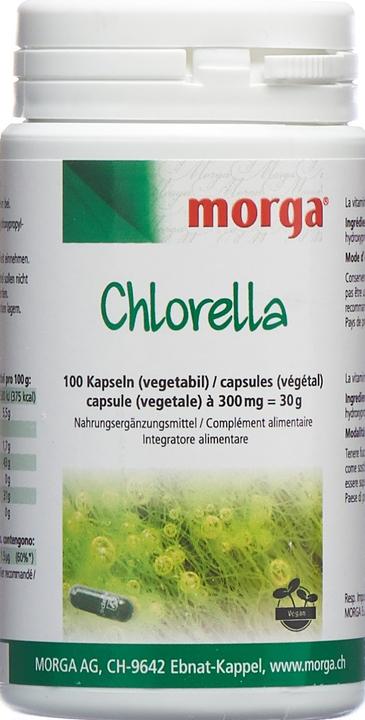 Produktbild Morga Chlorella Kapseln (100 Stück, Kapseln, 60 g)