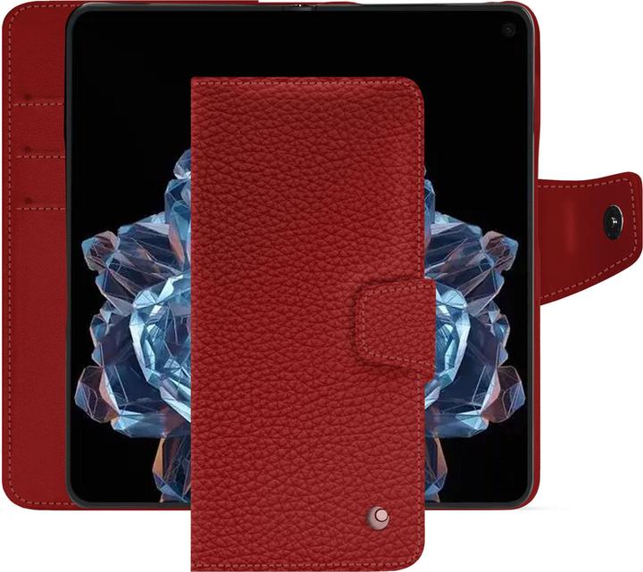 Actual product image Noreve Horizontal leather flap shell (OnePlus Open)