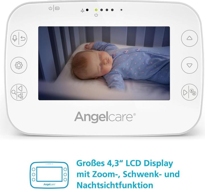 Image du produit Angelcare Détecteur de bruit et de mouvement Smartsensor Pro 3 (Vidéo et audio, 250 m)