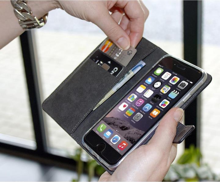 Produktbild Mobiparts Premium Wallet TPU Case Nokia 8 Black (Nokia 8)