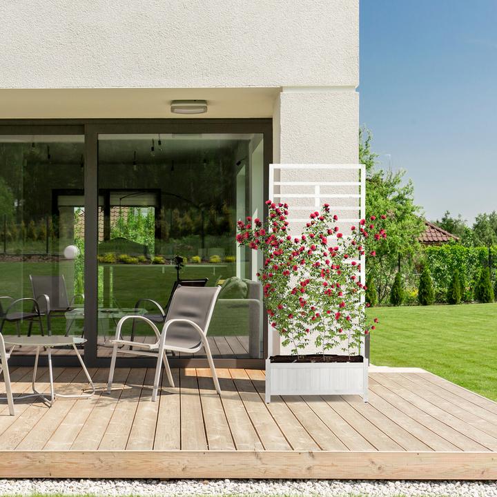 Image du produit Relaxdays Bac à plantes mur en espalier (71.50 cm)