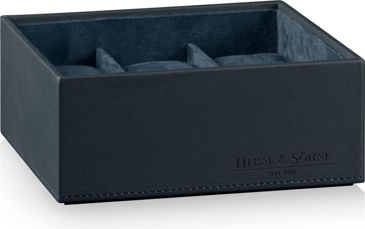 Produktbild Heisse & Söhne Stapelbares Schmuckkästchen Mirage L - Unterteil: Uhrenbox für 6 Uhren - Blau