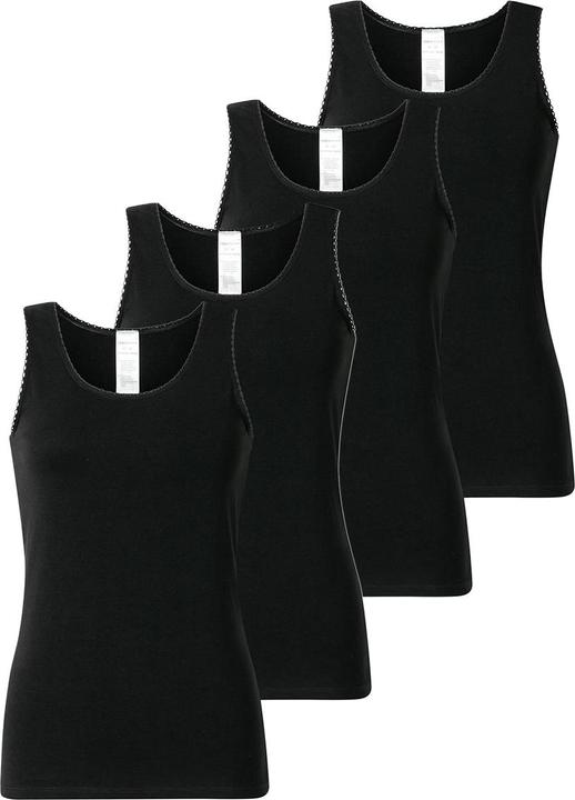 Produktbild Schiesser 4er Pack 95/5 Modern Cotton Unterhemd / Top (44, XXL)