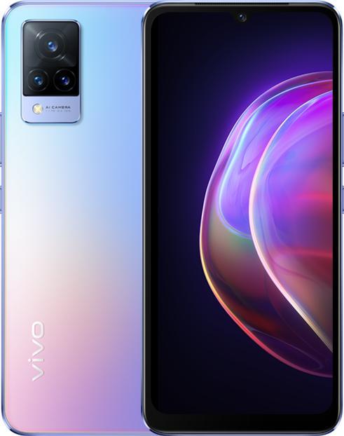 Vivo V21 5G (128 GB, Sunset Dazzle, 6.44", Hybrid Dual SIM, 64 Mpx, 5G)