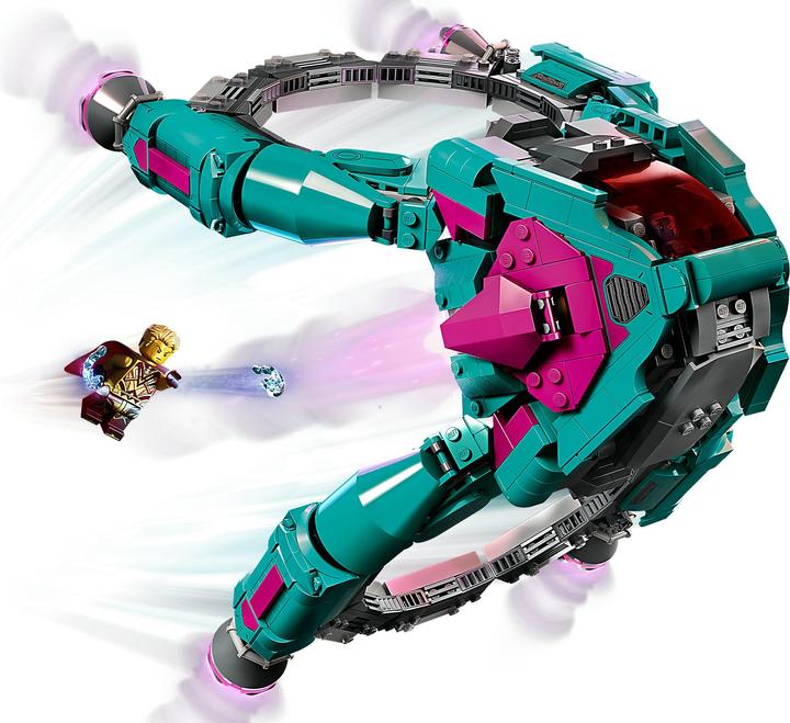 Actual product image LEGO The Guardians' new ship (76255, LEGO Marvel)