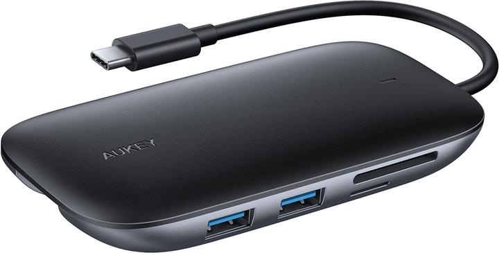 Aukey I/O-HUB USB3 3 PORTE CB-C71/LLTSN1001018 (USB-C, 8 Porti)