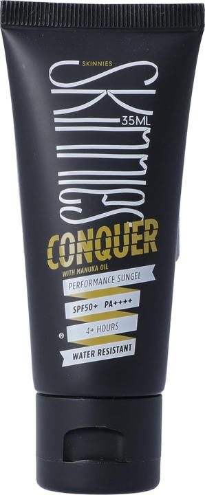 Actual product image Skinnies Conquer (Sun cream face, SPF 50, 35 ml, 40 g)