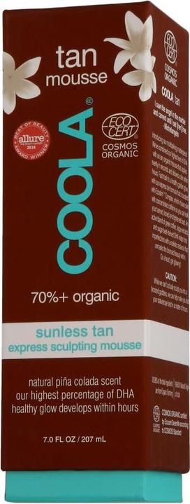 Actual product image Coola Suncare Sunless Tan Sculpting Mousse (Self tanning foam, 207 ml)