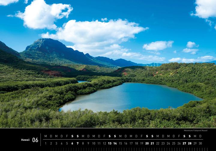 Image du produit Hawaii Premiumkalender 2026 (50 x 35 cm, Allemand)
