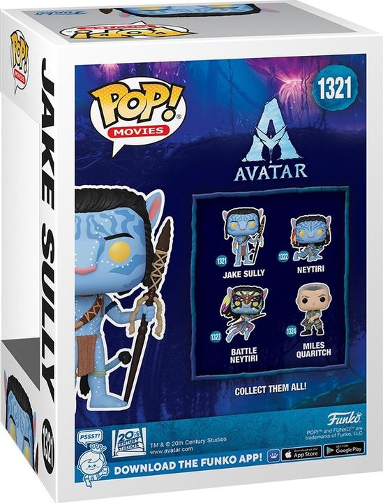 Image du produit Funko POP! Movie Avatar : Jack Sully