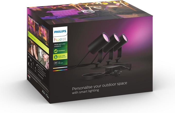 Produktbild Philips Hue Hue Lily Basic Set (DE Stecker) (640 lm, IP65)