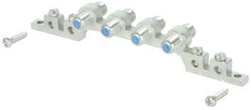 Produktbild Dehn Erdungsblock 4-fach mit F-Buchsen zum 929095