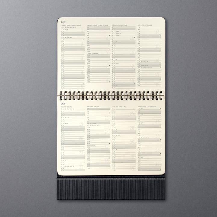 Productafbeelding Sigel Bureaukalender (21,3 x 22 cm, Hardcover, Duits, Frans, Engels, Nederlands)