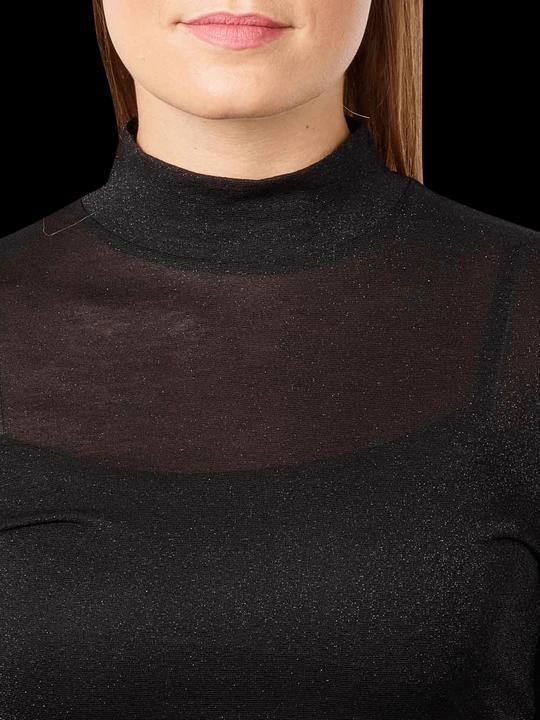 Produktbild Drykorn Stand-Up Collar Fjola Pullover Glitter Black (XS)