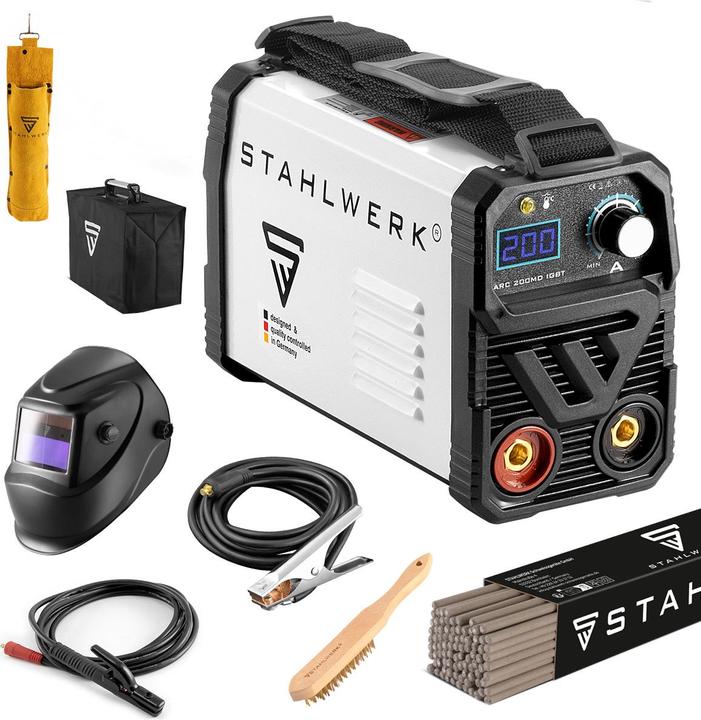 Produktbild Stahlwerk Schweissgerät ARC 200 MD - DC Vollausstattung