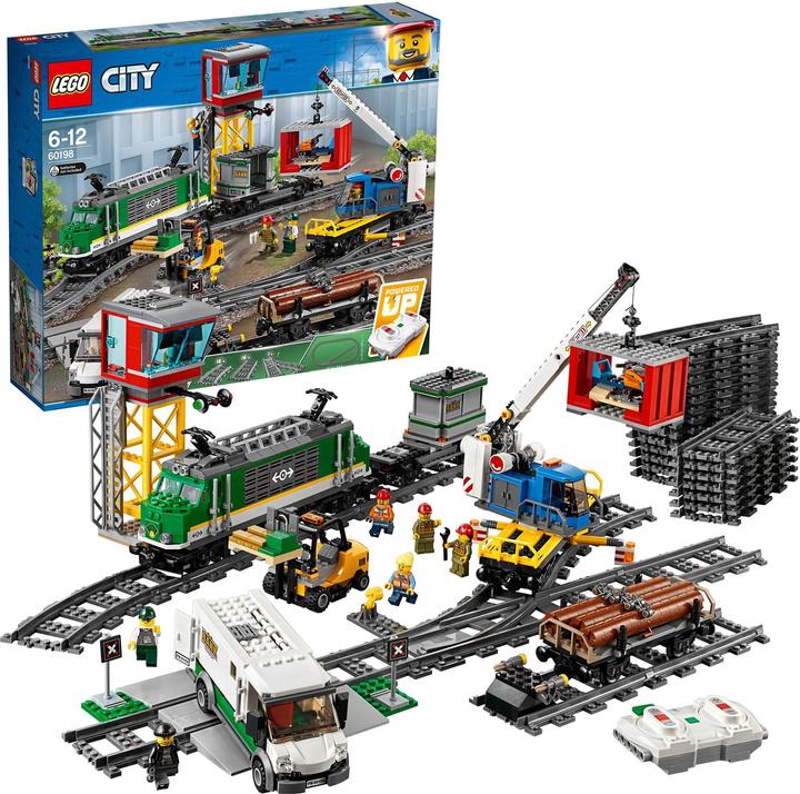 Actual product image LEGO Freight train (60198, LEGO Powered UP, LEGO City)