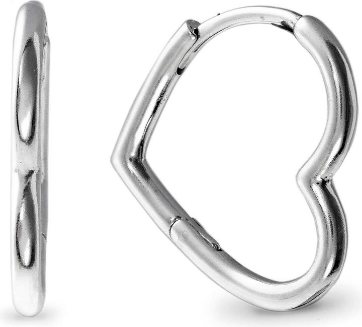 Pandora Asymmetrischer Herz (Sterlingsilber)