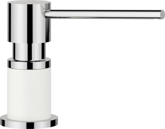 Silgranite bianco/cromo