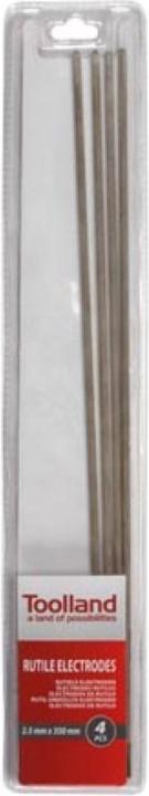 Produktbild Velleman RUTIL-UMHÜLLTE STABELEKTRODEN - 2.5 x 350 mm - 4-tlg.
