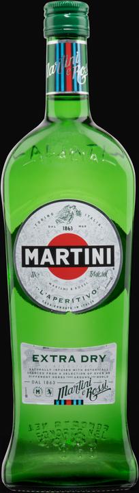 Image du produit Martini Vermouth Extra Dry (18 ans, 15 %, Italie, 1 x 100 cl, Vermouth)