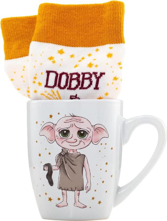 Actual product image Pyramid Harry Potter Dobby mug and socks set (312 ml, 1 x)