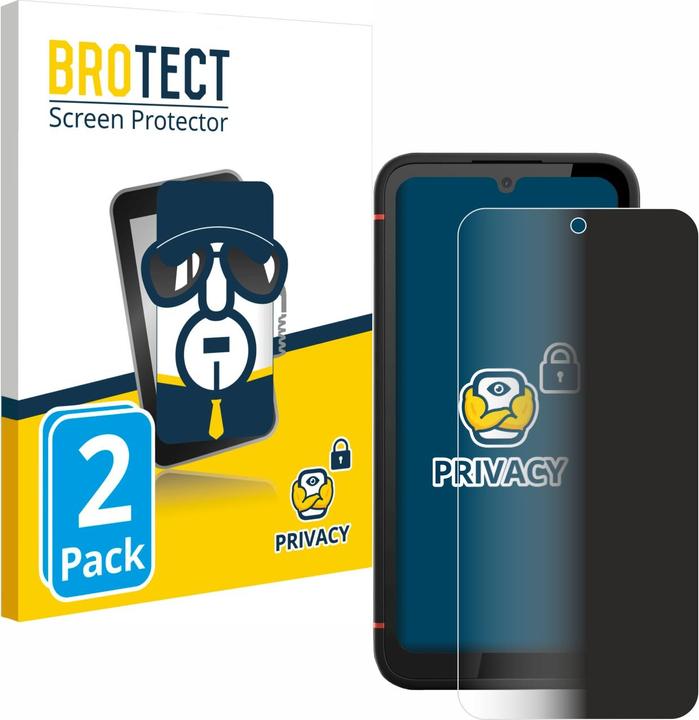 Produktbild BROTECT Sichtschutzfolie Anti-Spy Privacy Folie Blaulicht-Schutz (2 Stück, Gigaset GX4)
