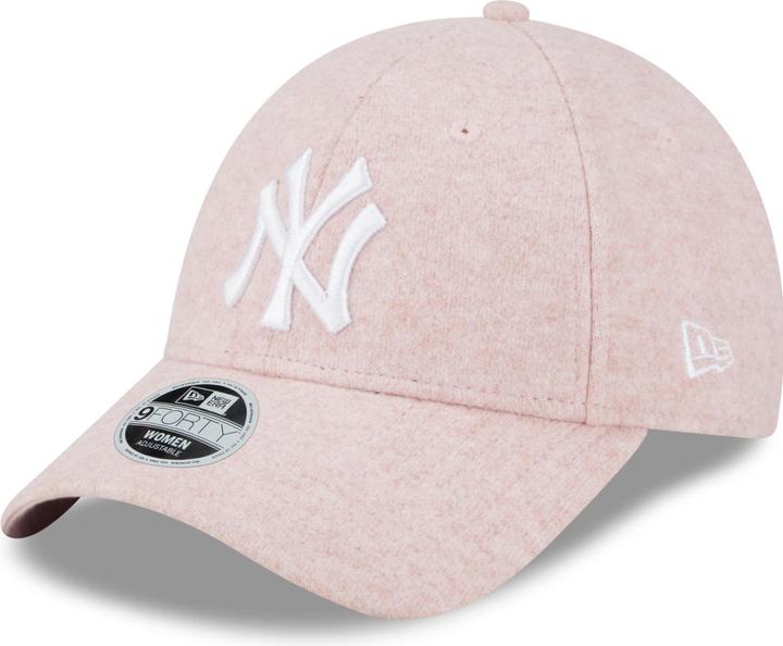 New Era 9Forty Damen Cap - Fleece New York Yankees Pink