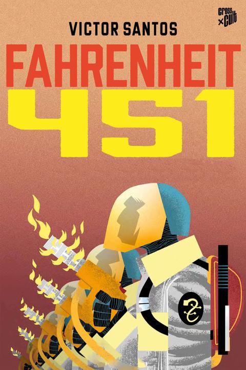 Produktbild Fahrenheit 451 (Deutsch, Victor Santos, Silvano Loureiro Pinto, Ray Bradbury, 2024)