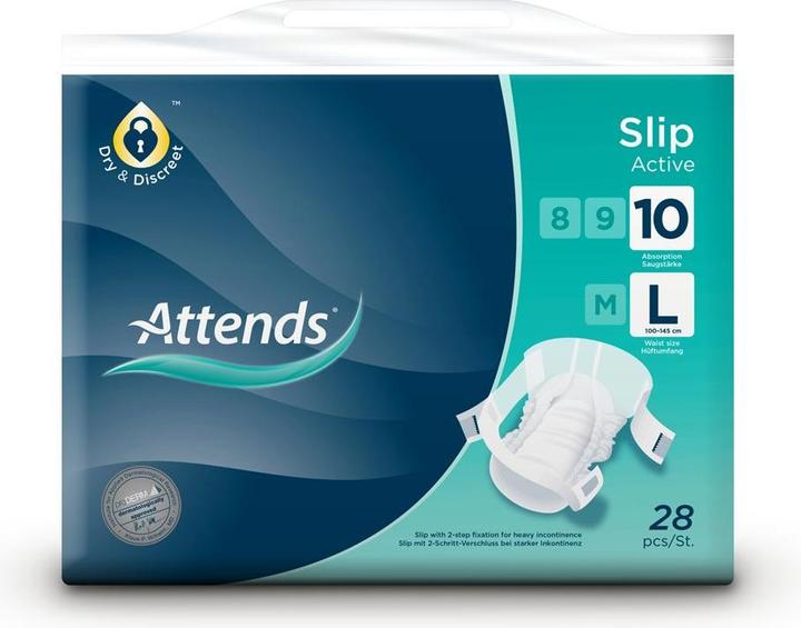 Produktbild Attends Slip 10 Active L (28 x, Large)