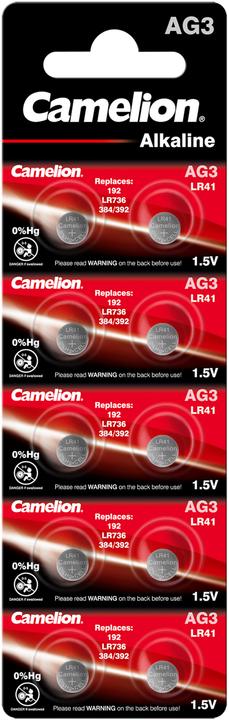 Immagine prodotto Camelion Alcalino (10 pz., LR41, 41 mAh)
