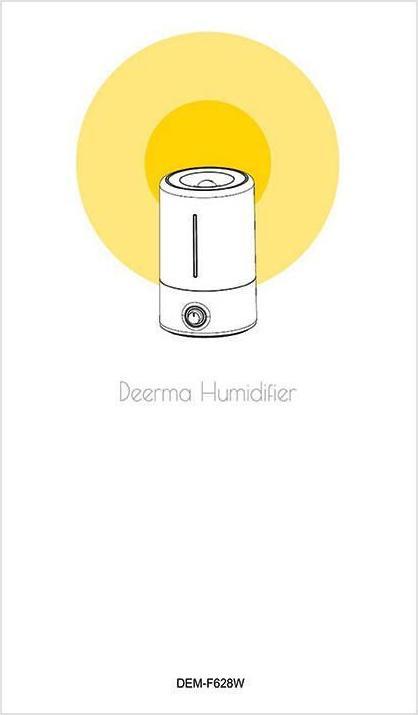 Image du produit Deerma Humidificateur ultrasonique F628W (30 m²)