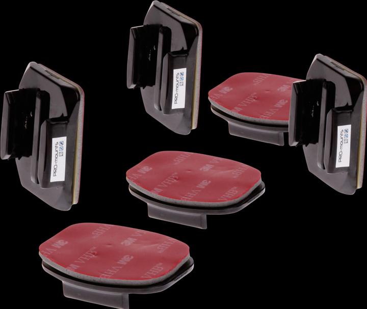 Actual product image PRO-mounts Flat & Curved Mounts for GoPro