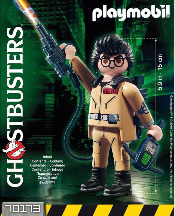 Immagine prodotto Playmobil Figura da collezione Ghostbusters E. Spengler (70173, Playmobil Acchiappafantasmi)