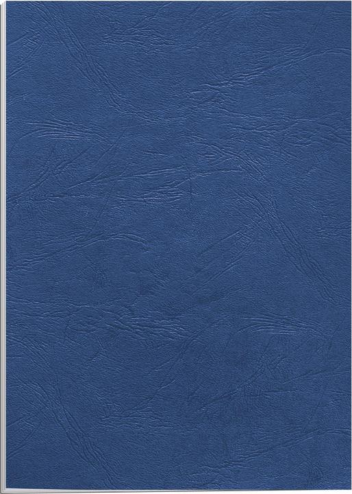 Immagine prodotto Fellowes Foglio di copertura Delta con struttura in pelle, blu