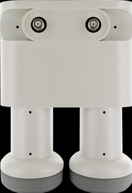 Image du produit Schwaiger LNB numérique monobloc double (Twin LNB, 40mm)
