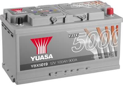 Immagine prodotto Yuasa Batteria auto YBX5019 12 V 100 Ah T1 Disposizione delle celle 0 (12 V, 100 Ah, 900 A)
